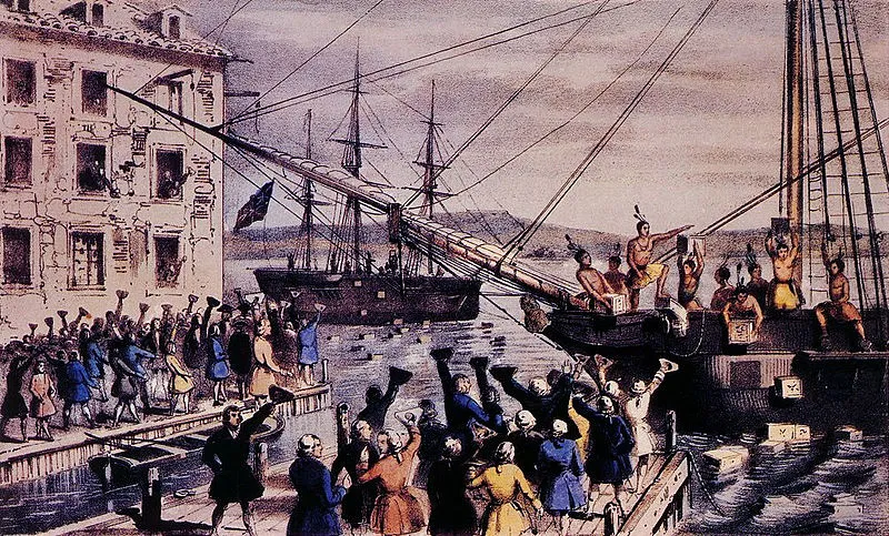 Tea-Stained Harbor, adapted from Stories of Faith and Courage from the Revolutionary War.