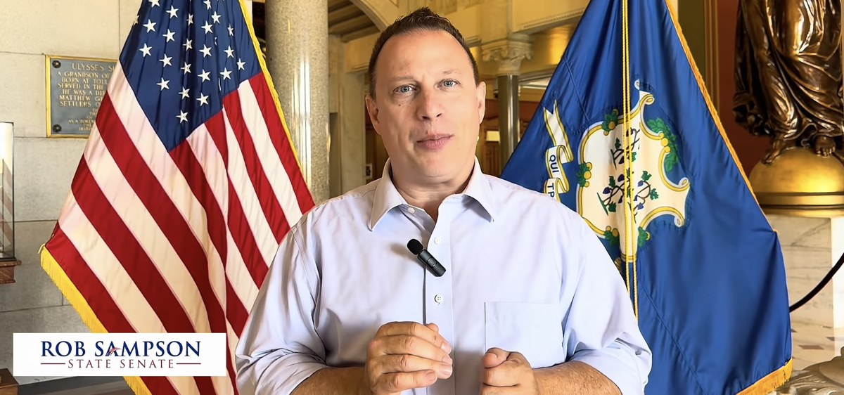 State Sen. Rob Sampson speaking